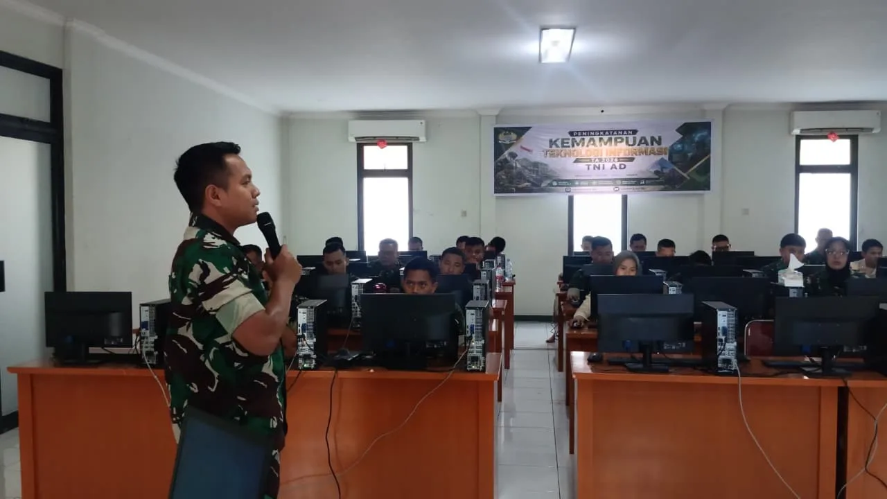 KEGIATAN PENINGKATAN KEMAMPUAN TEKNOLOGI INFORMASI TNI AD TA 2026