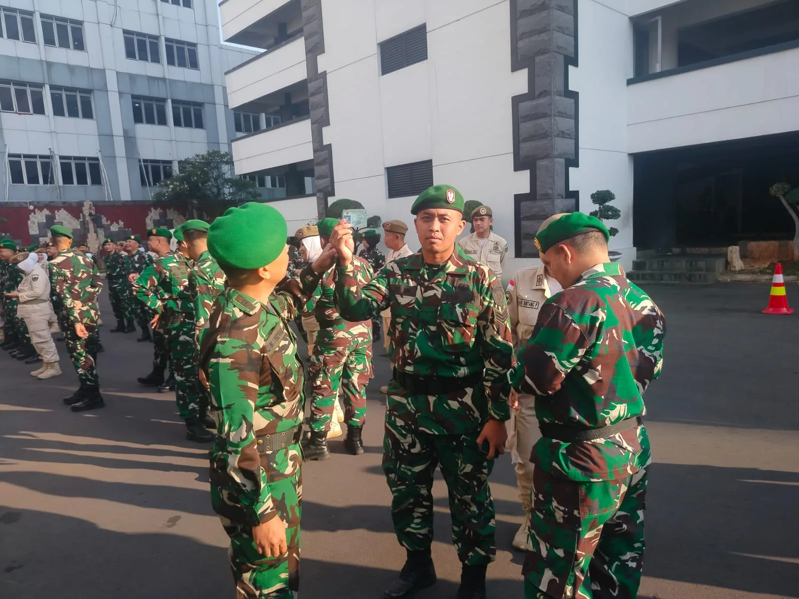 APEL PENGECEKAN PERSONEL DI LINGKUNGAN DISINFOLAHTAD