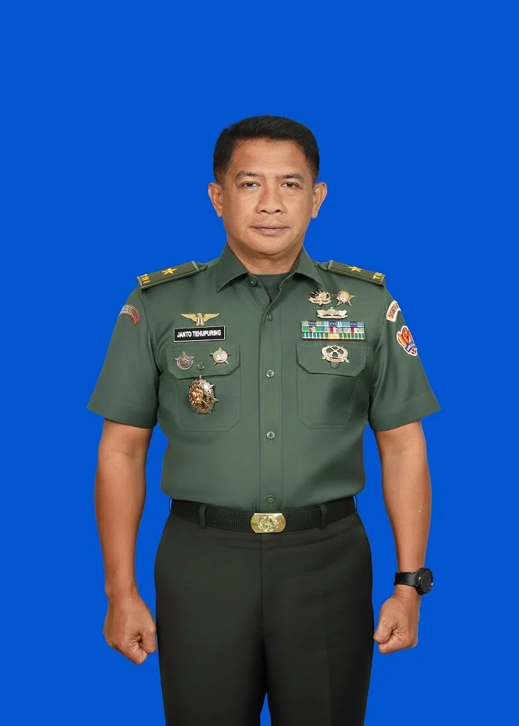BRIGJEN TNI JANTO IMANUEL TEHUPURING, S.IP.,M.M.